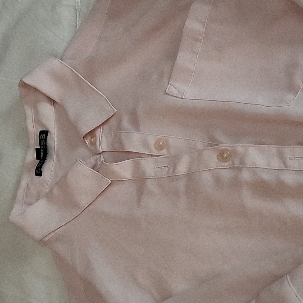 Express button-up blouse